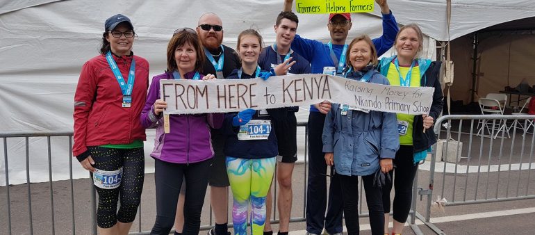 “From Here to Kenya”: PEI relay team raises money for water tanks at Nkando school