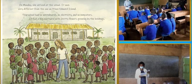 “Broken Crayons” arrives in Kenyan and P.E.I. classrooms
